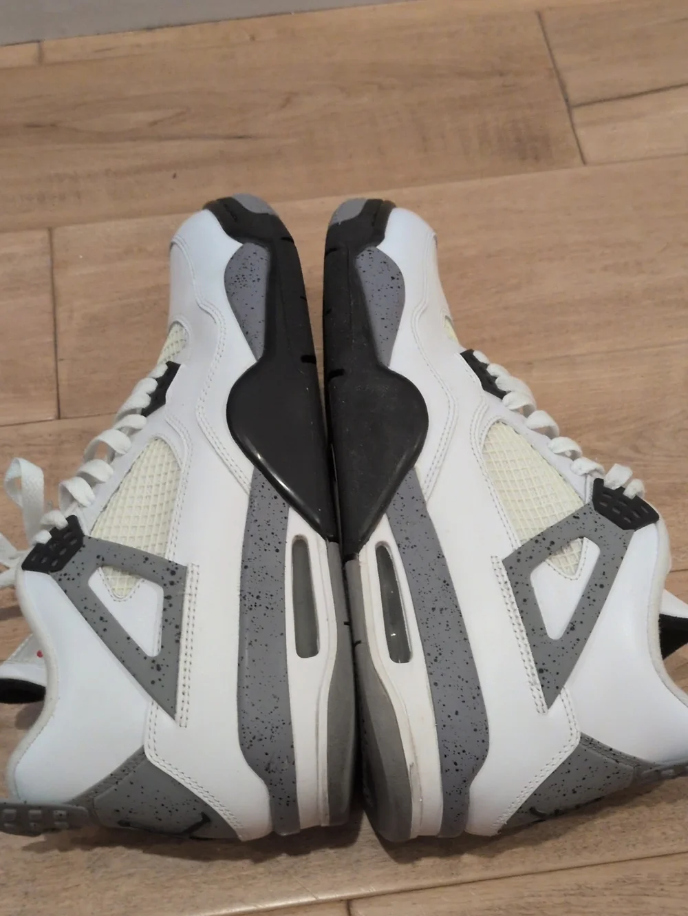 Air Jordan 4 Retro white Black Cement 2012  Men's Size 11 308497103